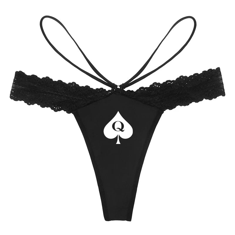 String en dentelle Sexy pour femmes