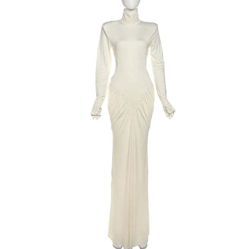 Robe longue et dos nu pour femmes