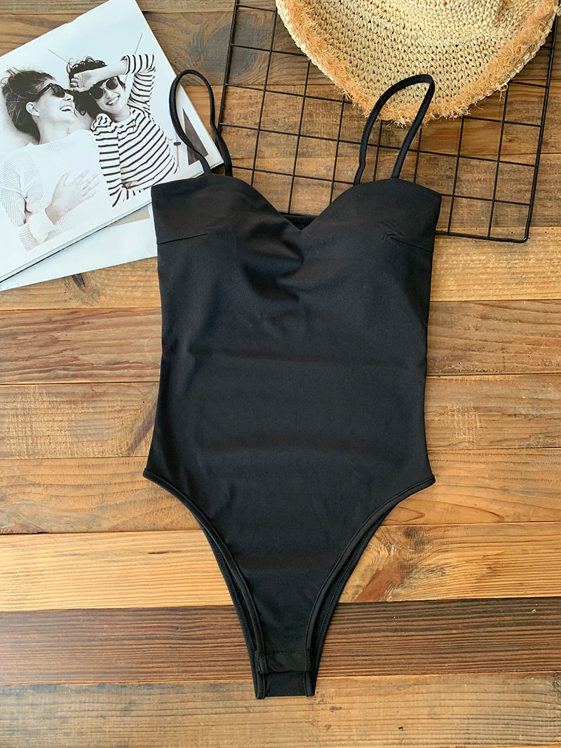Body noire élégante pour femmes
