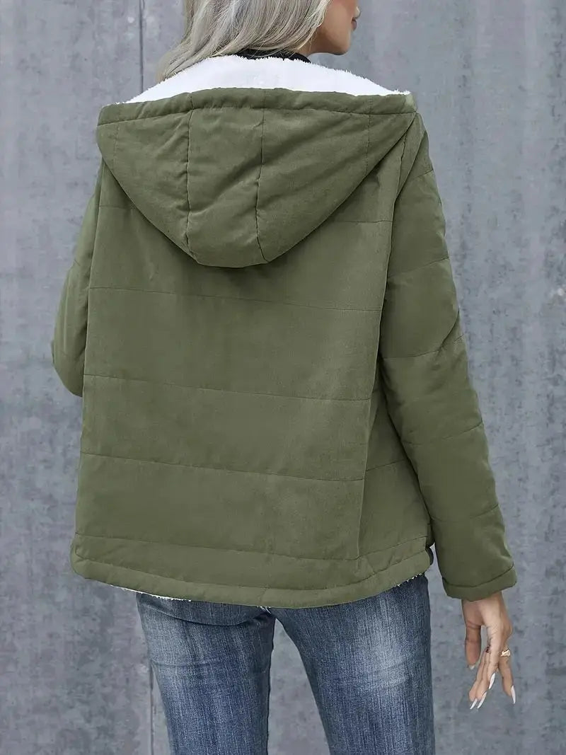 Parka à capuche pour femmes