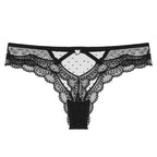Culotte sexy en dentelle transparente pour femmes