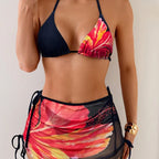 Ensemble maillot de bain 3 pièces pour femmes