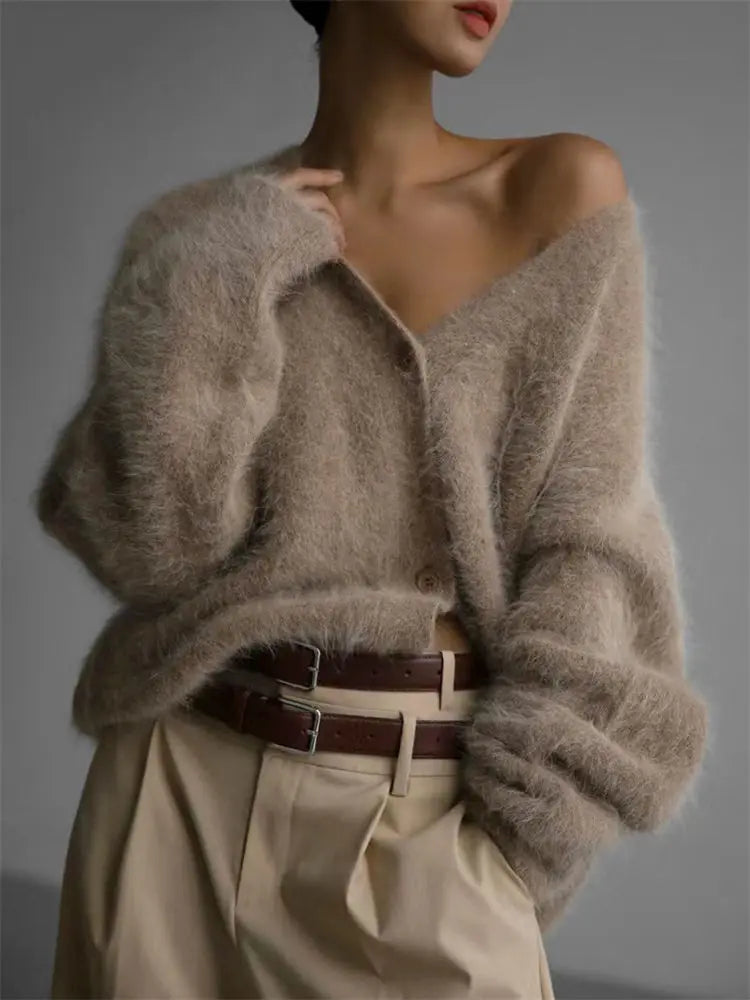Cardigan pull paresseux pour femmes