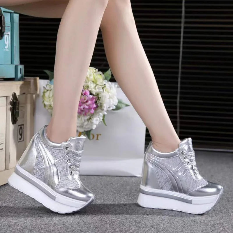 Baskets blanches polyvalentes pour femmes