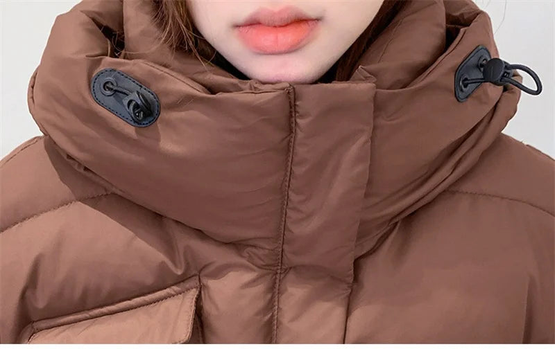 Manteau à capuche pour femmes