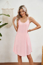 Robes courtes et cintrées unies pour femmes