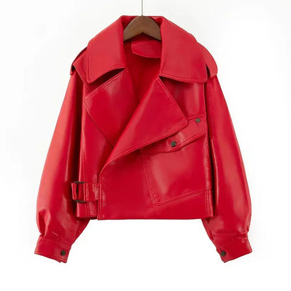 Veste Femme en Similicuir Souple