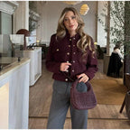 Veste courte vintage pour femmes