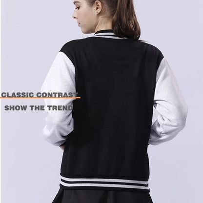 Veste Baseball Femme – Style Teddy Universitaire