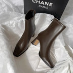 Bottines vintage chaudes en coton pour femmes