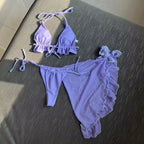 Maillot de bain trois pièces pour femme