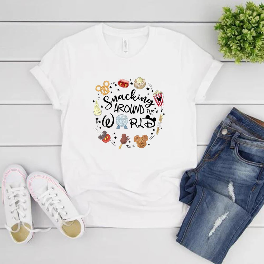 T-shirt à manches courtes pour femmes