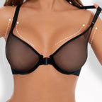Soutien-gorge en dentelle ultra fine pour femmes