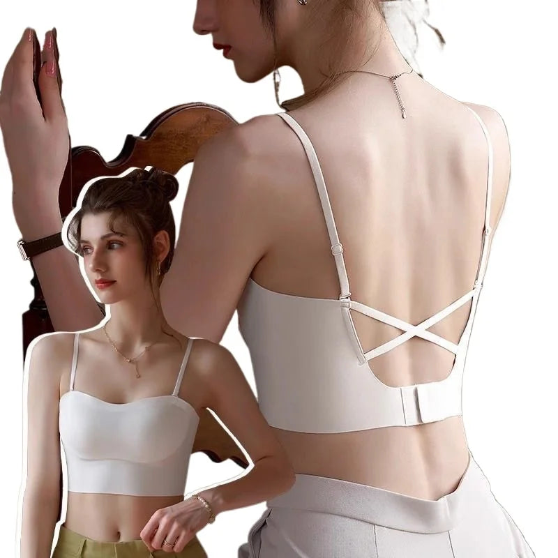 Soutien-gorge une pièce avec coussinets de poitrine pour femmes