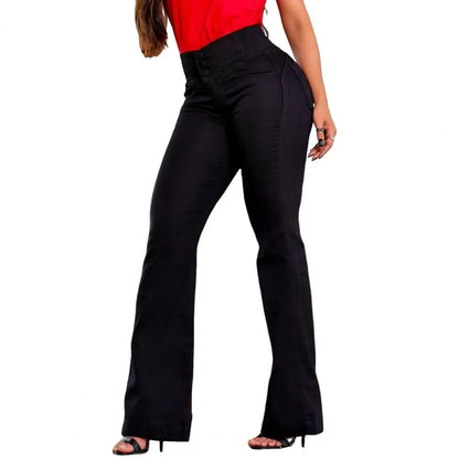 Le Ventre Plat Rétro Réinventé : Le Pantalon Flare Chic pour Femmes