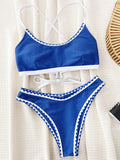 Ensemble maillot de bain bain  deux pièces pour femmes