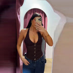 Gilet col licou pour femmes