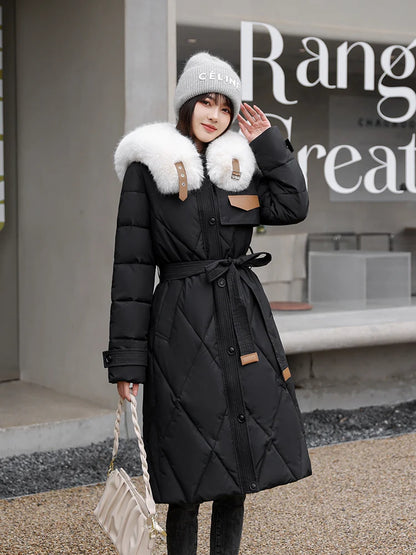 Manteau Matelassé Femme – Coton et Ceinture