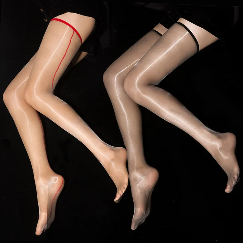 Bas ultra mince transparent pour femmes