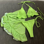 Maillot de bain trois pièces pour femme