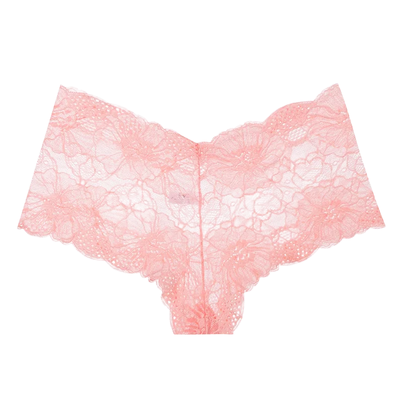 Culotte respirante sans couture en dentelle pour femmes