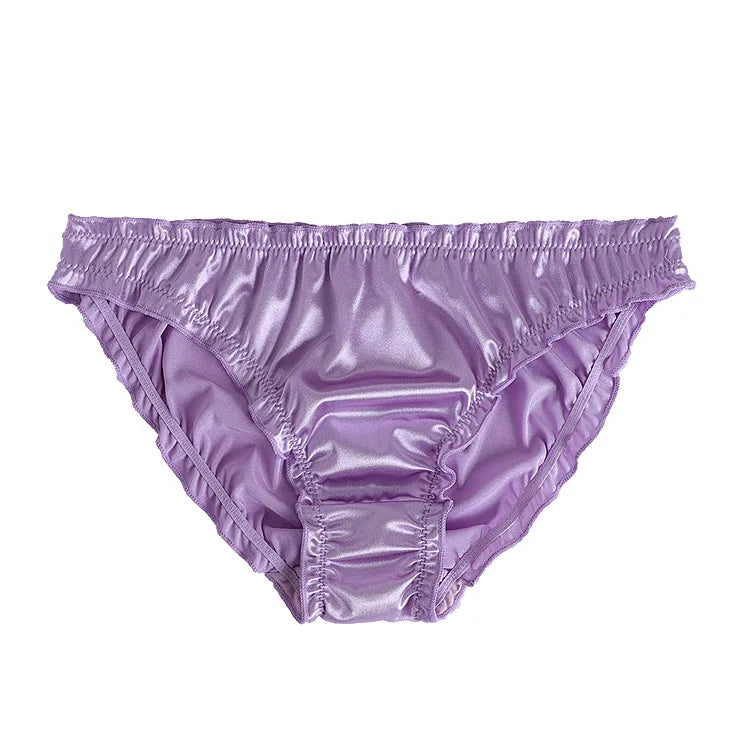 Culottes en soie et satin pour femmes