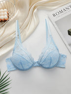 Soutien-gorge Push Up en dentelle pour femmes