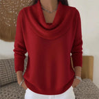 Pull en tricot à manches longues pour femmes