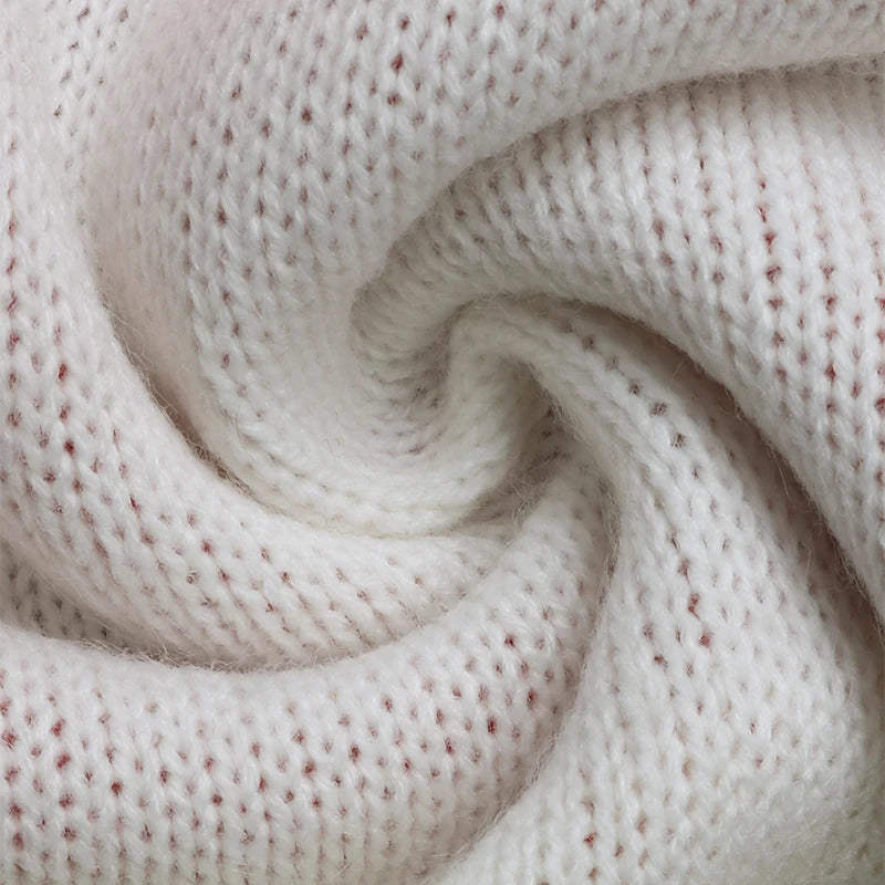 Pull en maille à col rond pour femmes