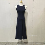 Robe maxi sexy en maille pour femmes