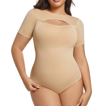 Body Gainant Femme – Manches Courtes et Maintien du Ventre