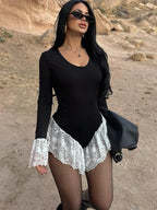 Body en dentelle pour femmes