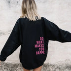 Sweat à capuche rétro pour femmes