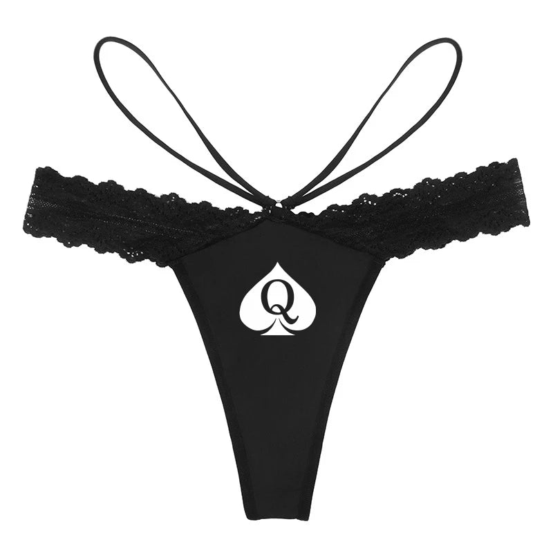 String en dentelle Sexy pour femmes