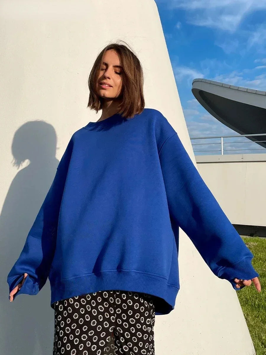 Pulls en polaire épaisse et chaude pour femmes