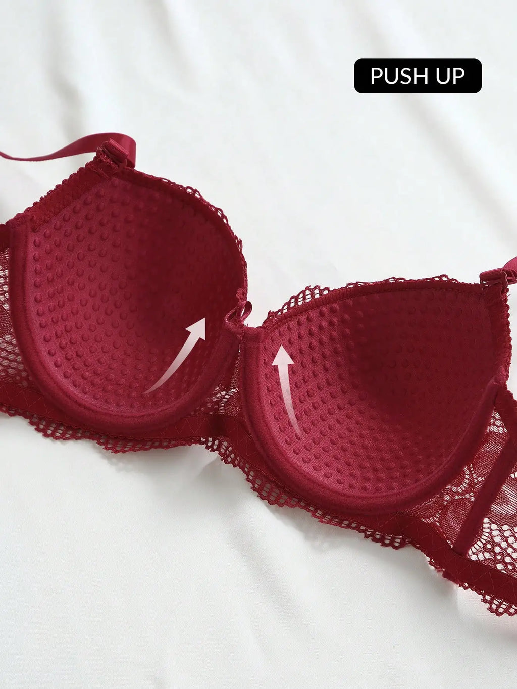 Ensemble deux pièces soutien-gorge et culottes transparente pour femmes