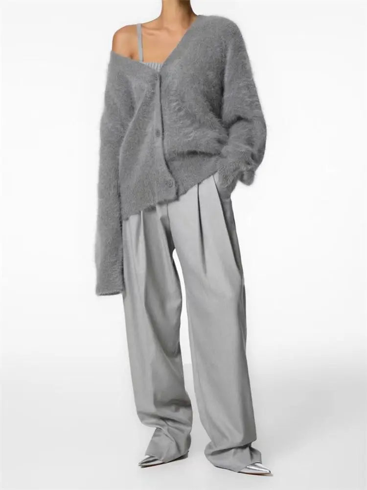 Cardigan pull paresseux pour femmes