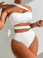 Maillot de bain une pièce asymétrique pour femmes
