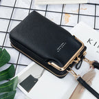 Sac à main en cuir PU pour pour téléphone portable pour femmes