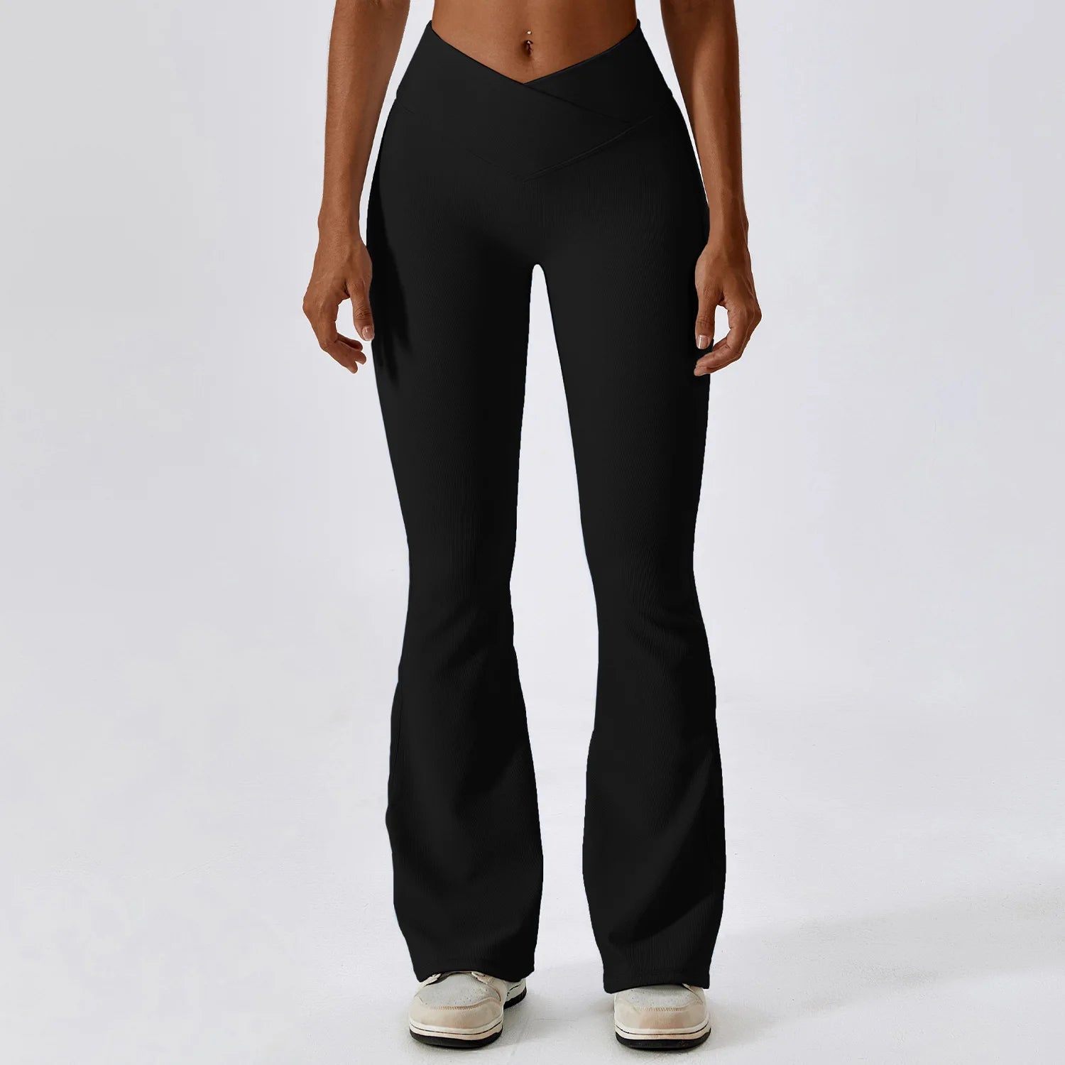 Leggings de Yoga taille croisée pour femmes