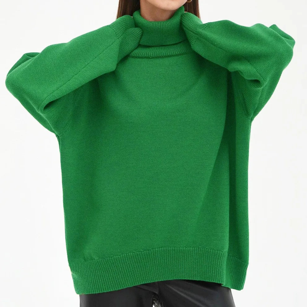 Pull en maille à manches longues pour femmes