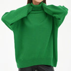 Pull en maille à manches longues pour femmes