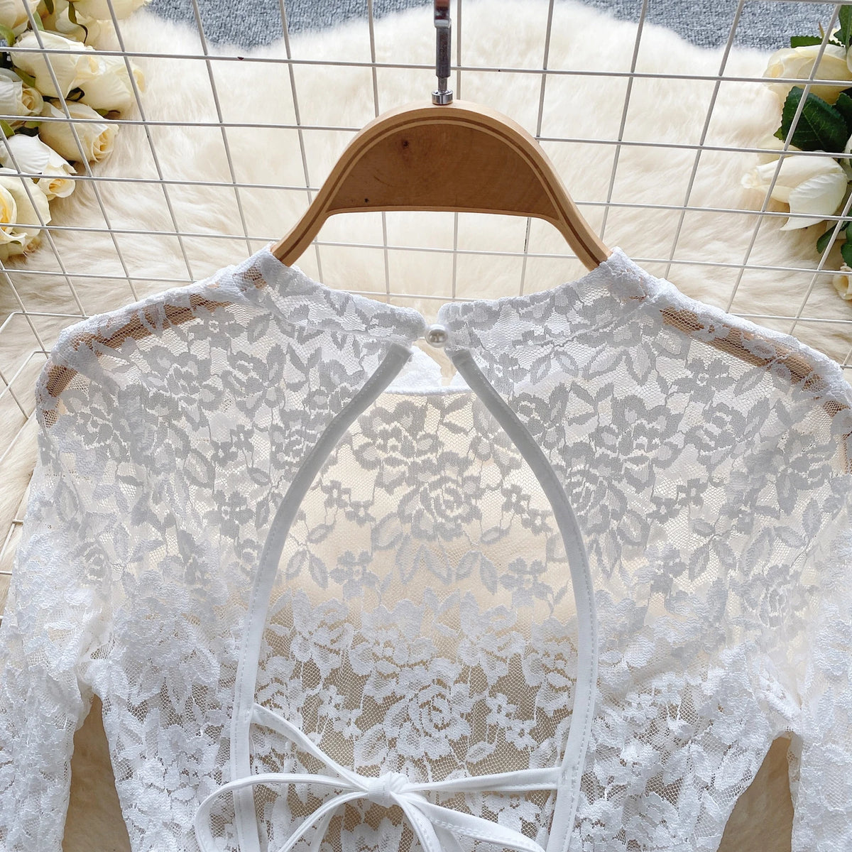 Robe de Nuit Transparente Femme – Dentelle Délicate