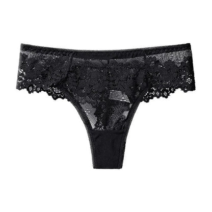 Élégance et séduction : Le string en dentelle noire indispensable pour femmes