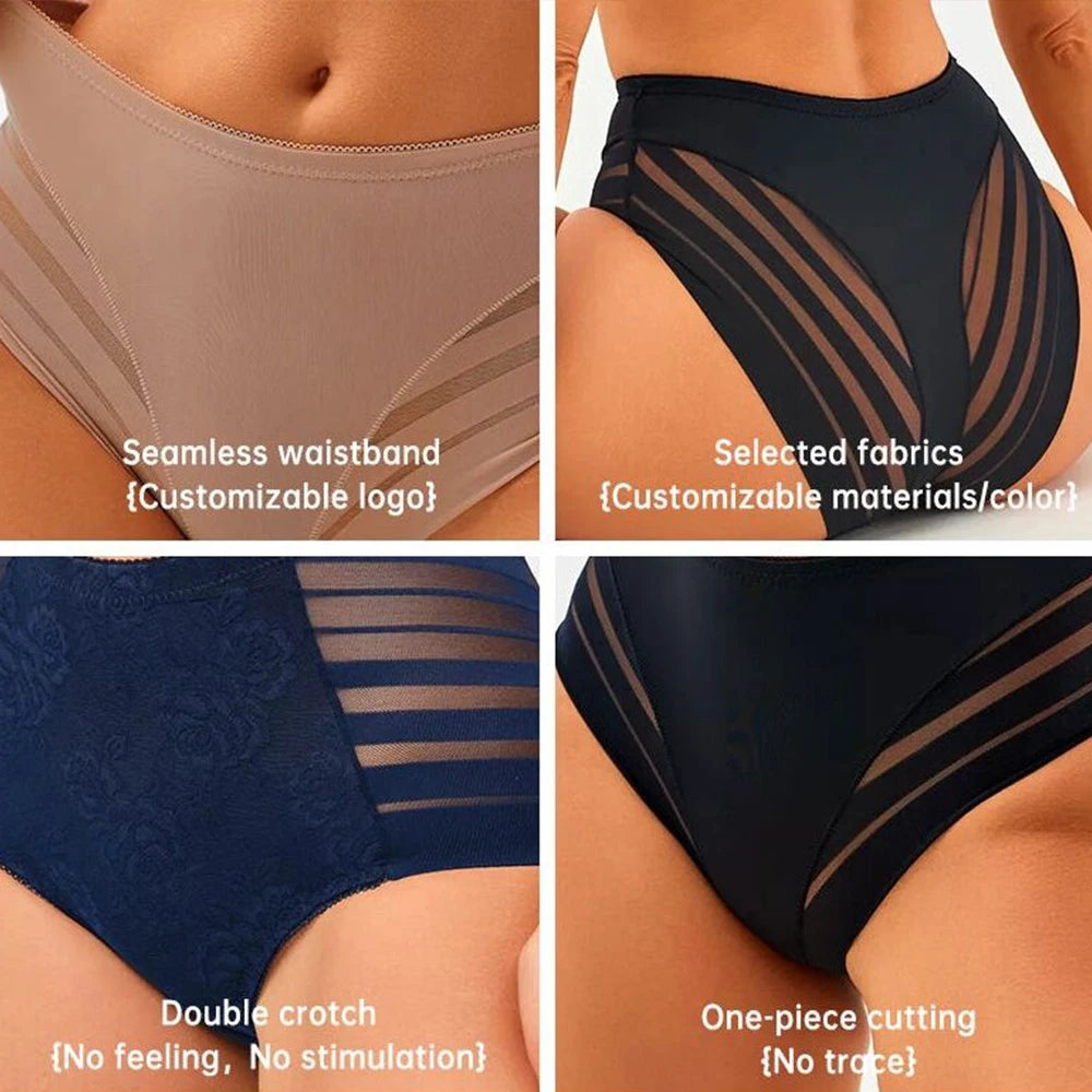 Slip Taille Basse Femme – Sans Couture et Effet Soie