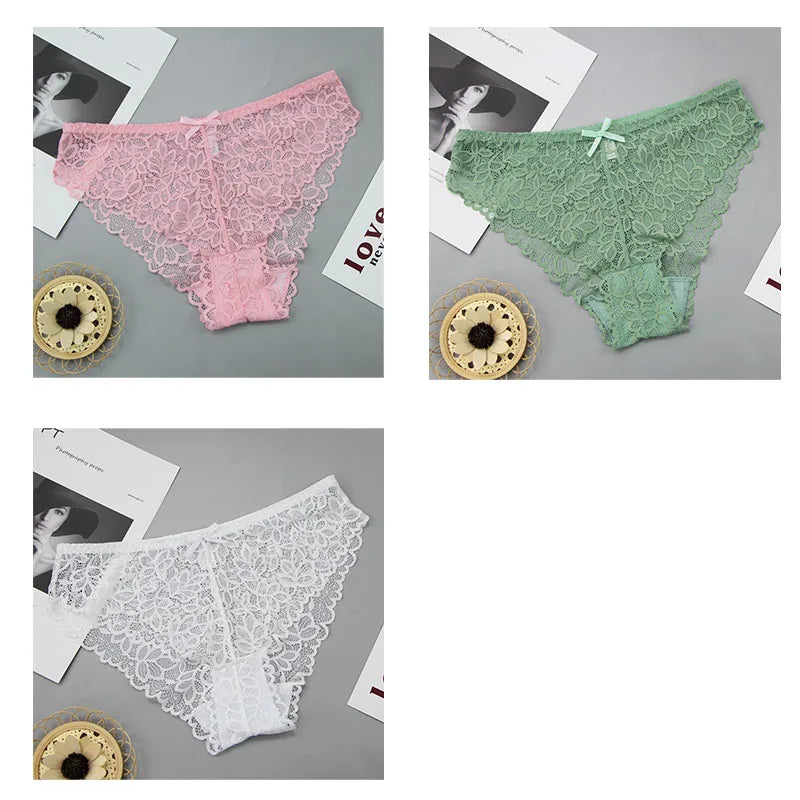 Lot de 3 culottes sans couture pour femmes