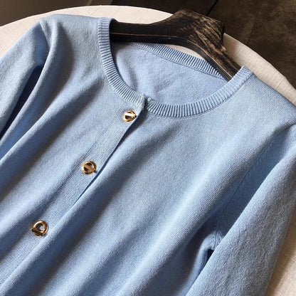 Cardigan en Maille Douce Femme – Style Chic Français