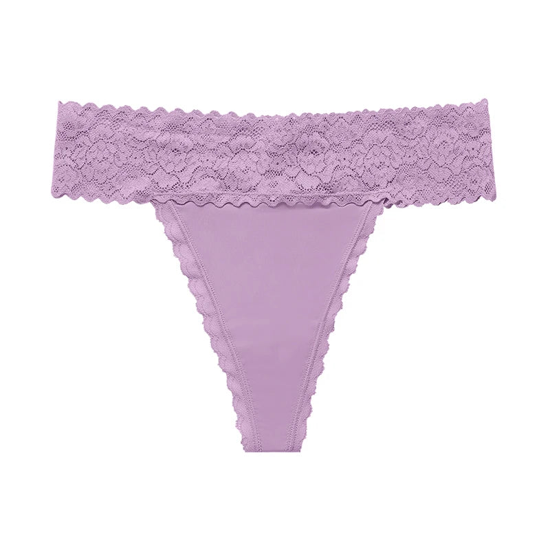 String en dentelle florale pour femmes
