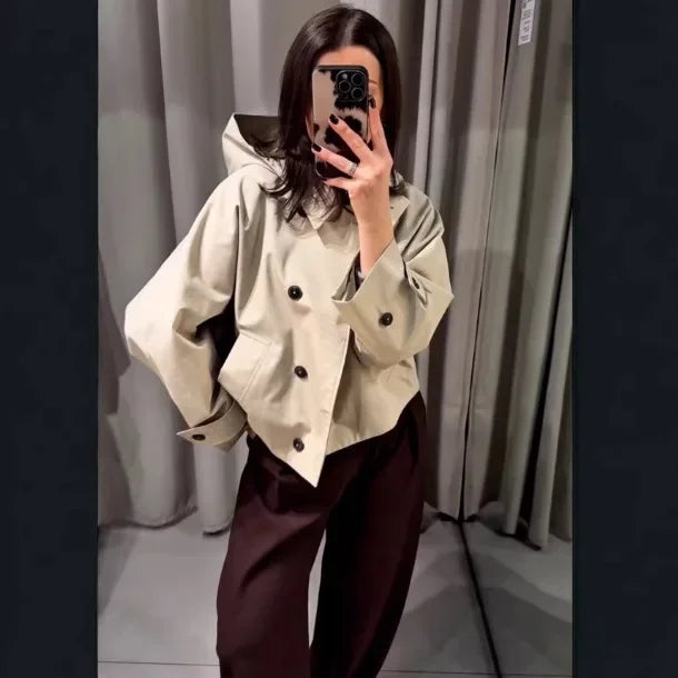 Veste coupe-vent tendance pour femmes