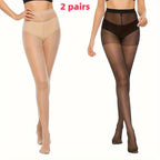 Collants en soie pour femmes